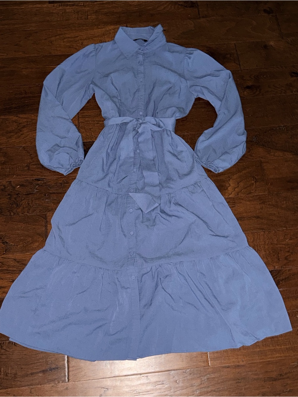 NWOT Women’s Fashion Long Blue Dress size M